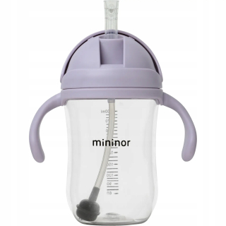 Tritanová nevylievacia fľaša so slamkou 330 ml Mininor